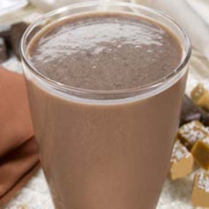 chocolate salted caramel protein shake
