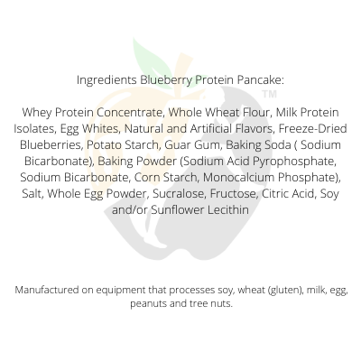 blueberry protein pancake ingredients